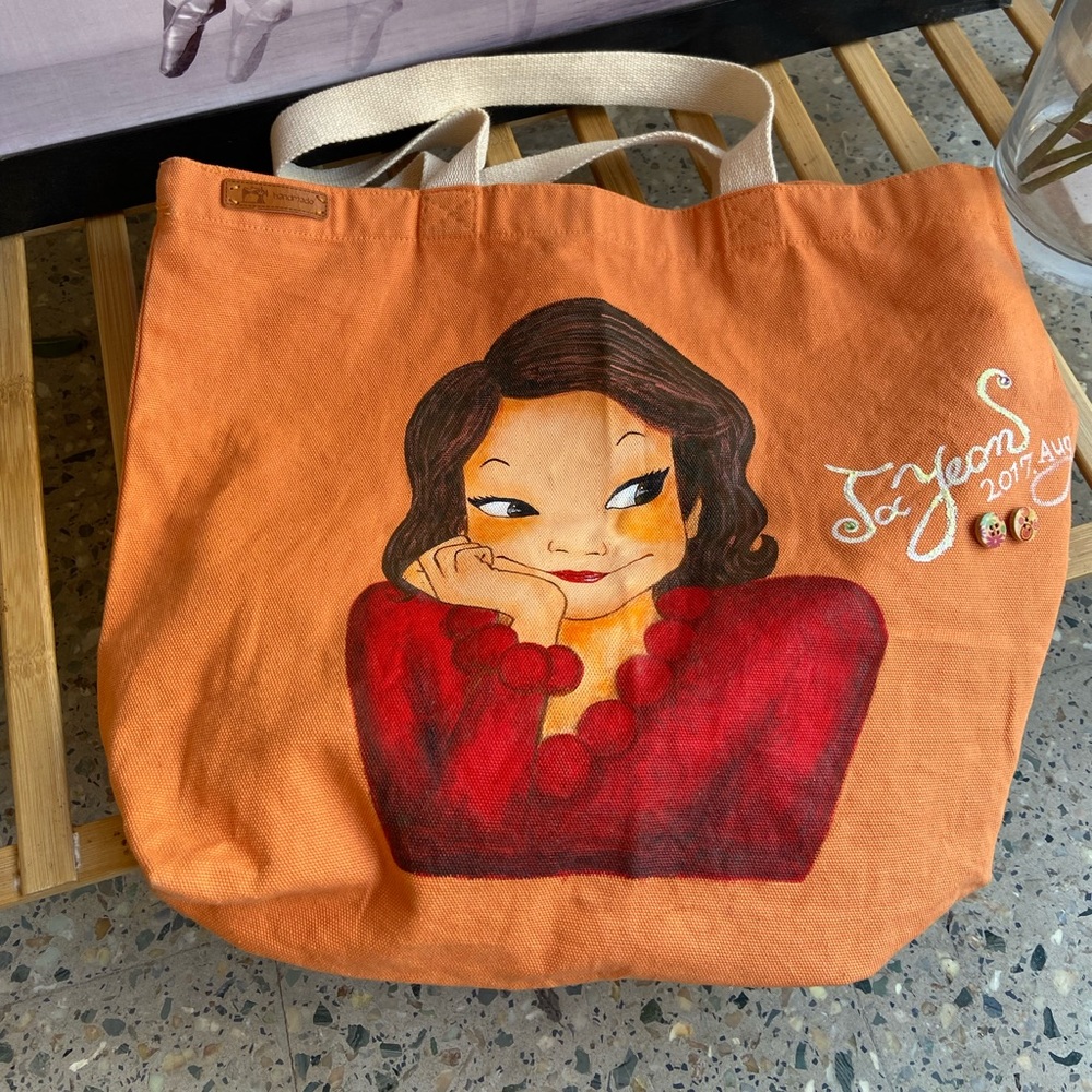 JD Yeon Handmade Canvas Bag - Picture 4 of 8